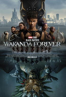 The movie poster for Wakanda Forever