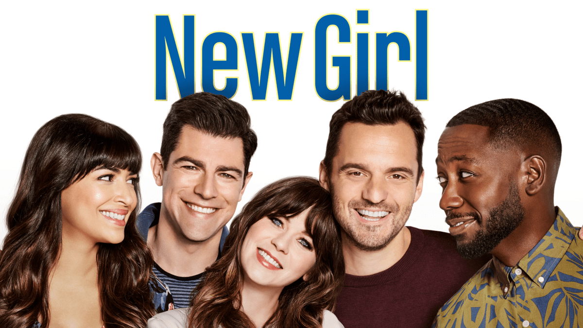The title card for New Girl, available on Hulu and Prime. Photo courtesy of New Girl. 