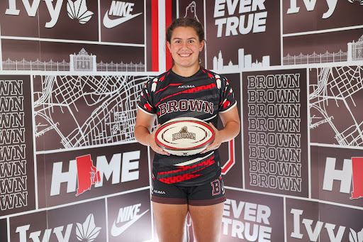 Photo taken at Brown Rugby Photoshoot by Brown University Photography