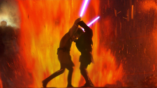 Still from Revenge of the Sith (2005) by George Lucas
